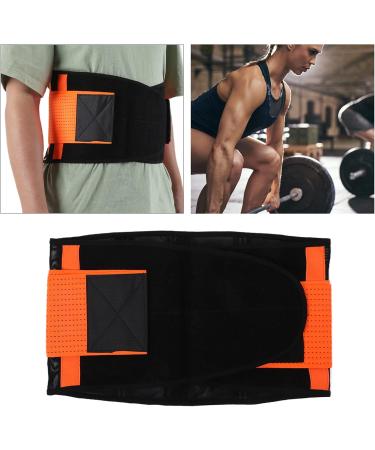 Weikeya Tailla Trainer Belt - Breathable & Highly Elastic Lower Back Support for Sciatica & Scoliosis - Perfect for Outdoor Activities - Orange - Buy Online on GoSupps.com