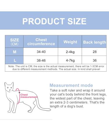 Katzbody Recovery Suit for Cats | Post-Op Surgical Recovery | Ideal for Belly Wounds & Skin Conditions | Size M Pink - Buy Online on GoSupps.com