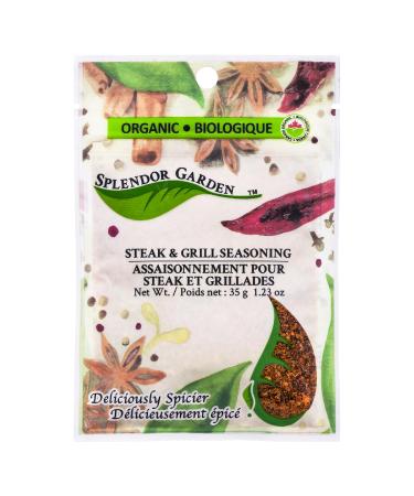 Splendor Garden organic Steak & Grill Seasoning 35.0 Gram 35 g (Pack of 1)