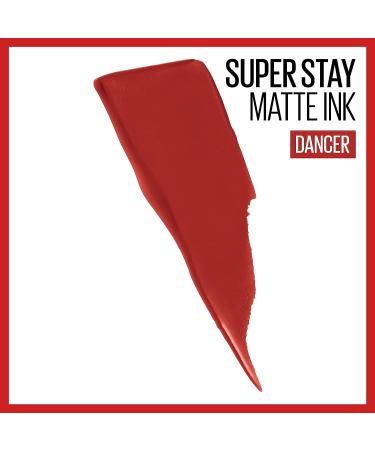 Maybelline Super Stay Matte Ink Liquid Lipstick & Lip Liner Bundle - Dancer & Very Cherry - Buy Online on GoSupps.com