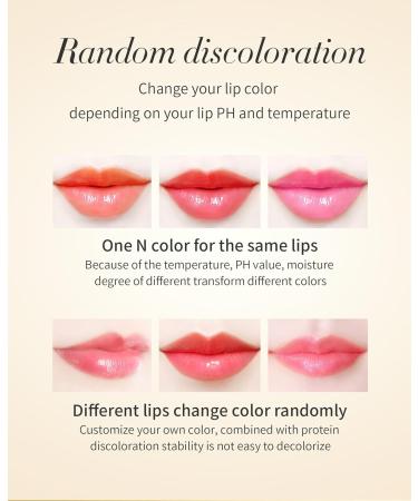  YYZGGLING Lip Gloss Flower Jelly Gold Foil Warm Change Lipstick Moisturizing and Nourishing Expert in Lip Colour Enhancement Long-Lasting Makeup Without Smudging! (3) - Buy Online on GoSupps.com