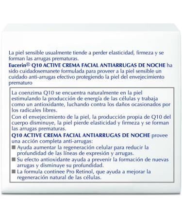 Eucerin EGH Q10 Active Night Cream 50 ml - Buy Online on GoSupps.com
