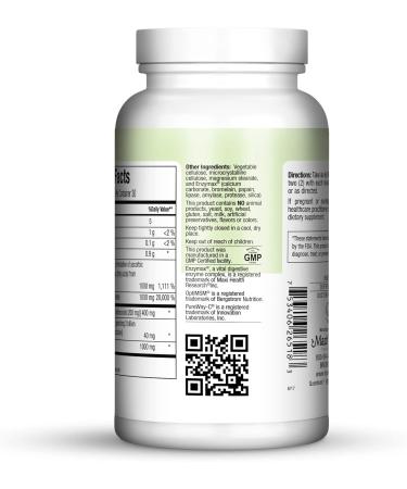 Maxi Health Allergy Support Vitamin C with MSM Sinus & Nasal Health 180 Count - Pack of 1 - Buy Online on GoSupps.com