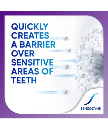 Sensodyne Rapid Relief Sensitive Toothpaste Extra Fresh 3.4oz (Pack of 3) - Fast Acting Relief - Buy Online on GoSupps.com