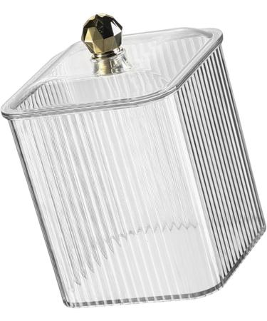 Portable Sturdy Cotton Pad Holder Stylish Home Accessory Portable for Efficient Cosmetic Storage and Organization - Buy Online on GoSupps.com