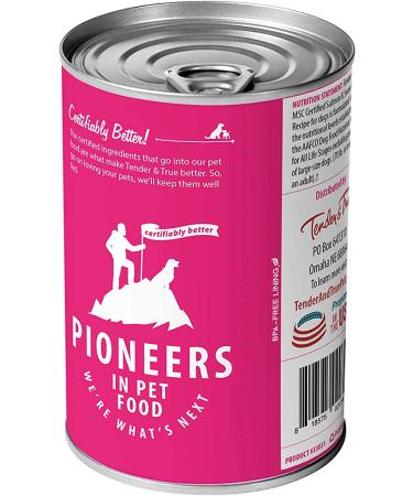 Tender & True Salmon & Sweet Potato Canned Dog Food - 12 Pack | Premium Grain-Free Nutrition - Buy Online on GoSupps.com