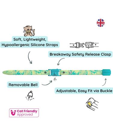 Shop Award-Winning Kittyrama Botanical Cat Collars | Hypoallergenic Quick Release Comfortable & Veterinarian Approved - Buy Online on GoSupps.com