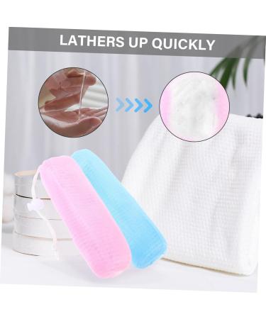 FOMIYES 10 Pcs Soap Saver Pouch | Natural Shampoo Mesh Bags for Bar Soap | Exfoliating Soap Storage Pouch | Eco-Friendly Clean Strip Net | Pack of 1 - Buy Online on GoSupps.com