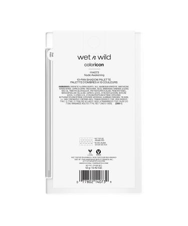 Buy Wet n Wild Color Icon 10-Pan Shadow Palette - Nude Awakening (0.42 oz) | Best Price & Fast Shipping - Buy Online on GoSupps.com