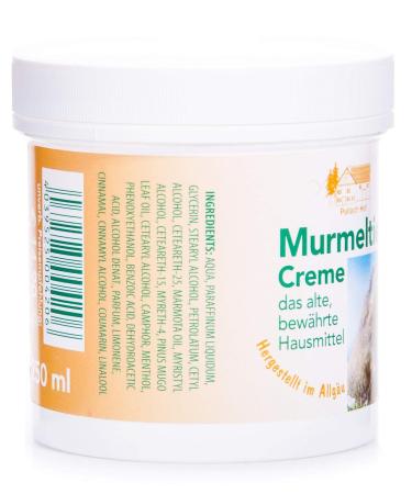 Buy Pullach Hof Marmot and Aloe Vera Cream 250 ml - Soothing Hydration for Skin | International Shipping - Buy Online on GoSupps.com