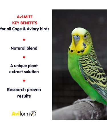 AVI-MITE Red Mite Liquid for Cage & Aviary Birds - Simply add to drinking water (50ml) - Buy Online on GoSupps.com