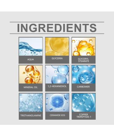 Hydrating Nourishing Eye Cream - Soothes Eye Area Deep Care Formula Enhances Radiance Easy Massage Application(5pcs) - Buy Online on GoSupps.com