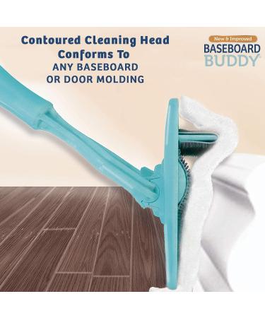 Baseboard Buddy  Baseboard & Molding Cleaning Tool! Includes 1 Baseboard Buddy and 3 Reusable Cleaning Pads  As Seen on TV - Buy Online on GoSupps.com