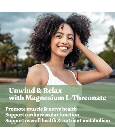 Bumjazz Magnesium LThreonate Capsules high absorption magnesium supplement bioavailable form to support rest and cognitive functions 1800 mg 120 pieces - Buy Online on GoSupps.com