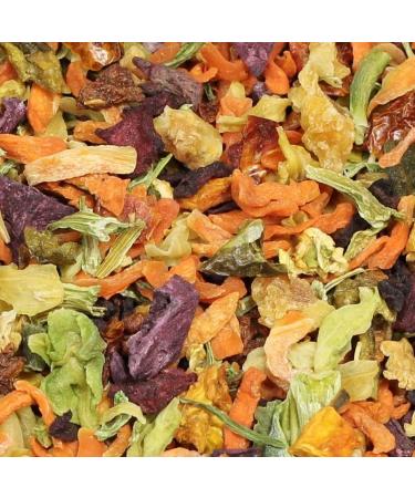 24 oz Jumbo Container Garden Vegetable Soup Mix by Its Delish - 12 Natural Dehydrated Vegetables for Ramen Noodles, Soup Greens with Beets - Freeze Dried Veggie Blend | Vegan, Gluten-Free, Kosher - Buy Online on GoSupps.com