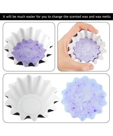 Boao Reusable Wax Melt Warmer Liner - Fragrant Wax Compartment for Electric Candle Warmers (25 Pack Black) - International Shipping Available - Buy Online on GoSupps.com