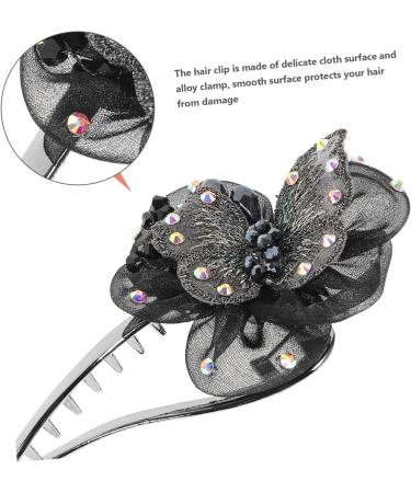 DOITOOL Headgear French Barrette Hair Clips Headwear for Women Twist Hair Clip Clips for Thick Hair Womens Hair Barrettes Banana Hair Clip Tiara Alloy Hair Rope Women's Hair up - Buy Online on GoSupps.com