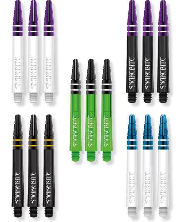 RED DRAGON Dart Shaft Collections - 5 Sets Per Pack (15 shafts) Snakebite VRX Medium - Buy Online on GoSupps.com