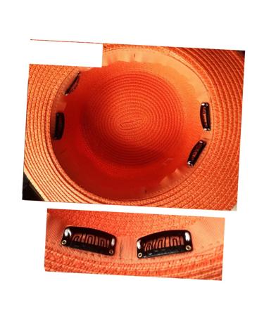 MERRYHAPY Metal Hair Clips for Women Metallic Hair Clips Metal Snap Buttons Hair Clip for Women Stainless Steel Snap Clip Women's Hair Clips Hair Extension Clips Windproof Spring Miss