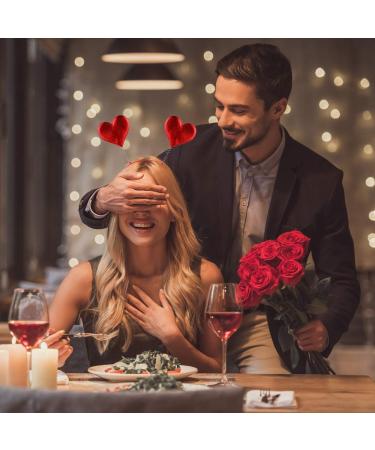 Minkissy 3D Red Glitter Heart Headband - 4-Piece Hair Accessories for Valentine's Day & Weddings - Buy Online on GoSupps.com