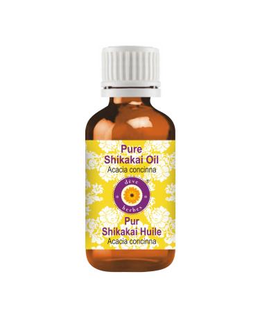 Deve Herbes Pure Shikakai Oil (Acacia concinna) 30ml (1 oz)
