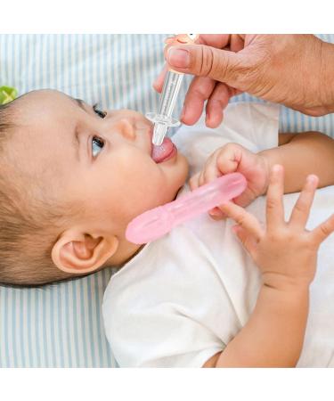 Baby Medicine Sprine-Schnuller | Essential Medical Pacifier for Newborns & Toddlers - Oral Pink | International Shipping - Buy Online on GoSupps.com