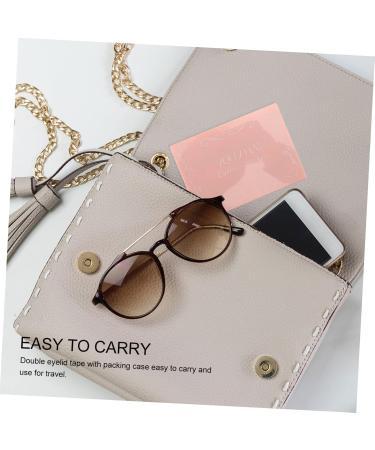 FOMIYES 480 Pairs Glue Tape Double Eyelid Tape Invisible Eyelid Sticker Adhesive Tape Dolphin Cosmetic 1 count (Pack of 1) Pinkx2pcs - Buy Online on GoSupps.com