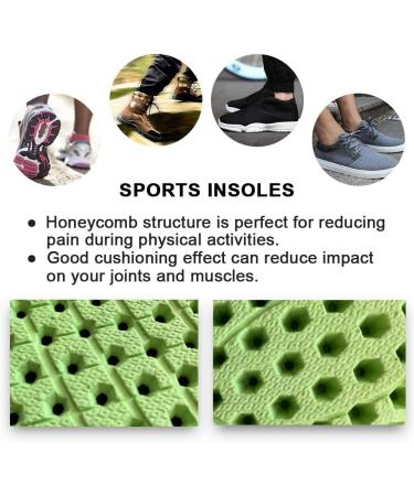Ailaka Height Increasing Shoe Inserts - 0.6 Inch Soft Breathable Honeycomb Insoles for Men & Women - Elastic Sports Inlays | Elevate Comfort & Style - Buy Online on GoSupps.com