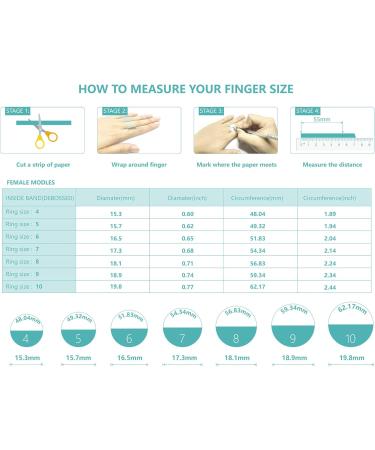 Zollen Silicone Wedding Rings for Women 4/7 Packs -Metallic Stackable Silicone Rubber Wedding Bands -Innovative Vine Collection B: Rose Gold Pearl White Black Marble(gray+white) 4(15.3mm) - Buy Online on GoSupps.com