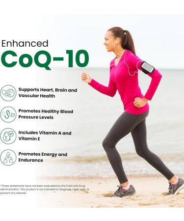 Zaytun CoQ10 Softgels - Highly Absorbable Heart Health Supplement Gluten Free & Halal 60 Mini Softgels Energy Production Support Made in USA - Buy Online on GoSupps.com