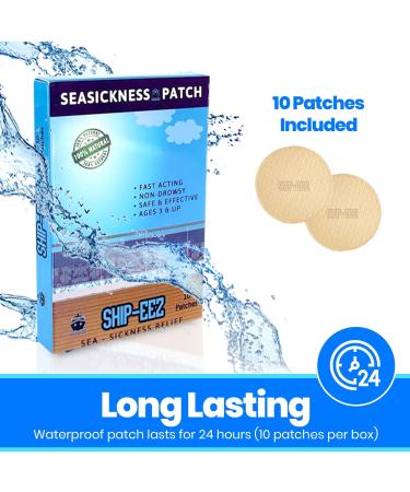 Ship-EEZ Sea Sickness Patch for Cruisers | Effective Relief for Nautical Adventures - Buy Online on GoSupps.com