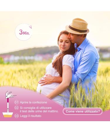 Fastep Ultra Sensitive Early Pregnancy Test - 10 Miu/ml Detect Pregnancy in 3 Minutes - 10 Pack - Buy Online on GoSupps.com