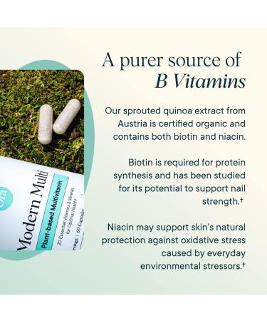 Ora Organic Plant Based Multivitamin | Bluelight Protection | 60 Vegan Capsules - Buy Online on GoSupps.com