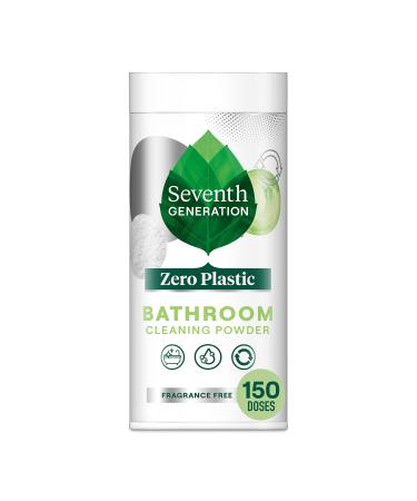 Seventh Generation Zero Plastic Bathroom Powder Cleaner Fragrance Free Water-activated formula 5.4 oz - Buy Online on GoSupps.com
