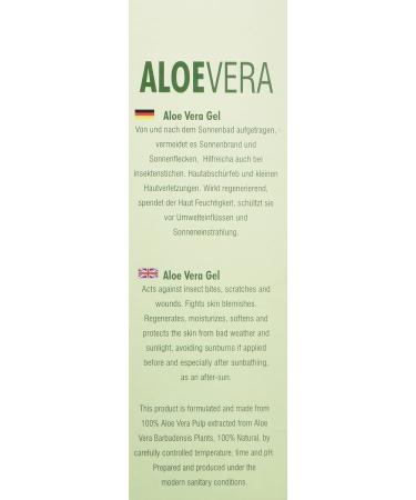 Natura Balear 30131 Aloe Vera Gel 250ml - Soothing Dermatological Skincare for All Skin Types - Shop Internationally - Buy Online on GoSupps.com