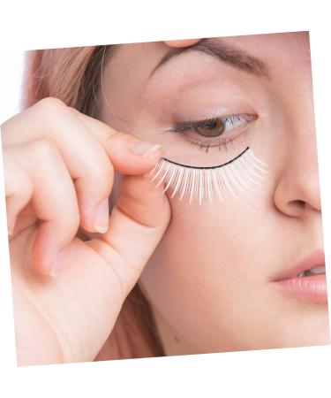 FRCOLOR 10pairs Fake Eyelashes Eyeliner Stickers Fluffy Eyelashes Shiny Eyeliner Natural Carnival Makeup Supplies Artificial Fiber Miss White Eye Makeup Stickers Chic - Buy Online on GoSupps.com