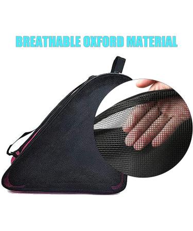 Peyorom Skate Bag | Skate Accessories for Kids & Adults - Fits Roller, Ice, Quad, Inline, Rollerblade, Figure & Hockey Skates - Black - Buy Online on GoSupps.com