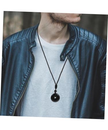 Minkissy 3-Style Safety Buckle Necklace for Men & Women - Portable Crystal Coin Trailer - Classic Cotton Thread Design - International Shipping Available - Buy Online on GoSupps.com