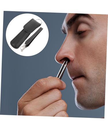 Healeved Nose Hair Trimmer Set - Precision Nasal & Ear Hair Tool for Men | Metal Tweezers & Clippers for Small Hair Removal | Best Nose Hair Trimming Solution - Buy Online on GoSupps.com