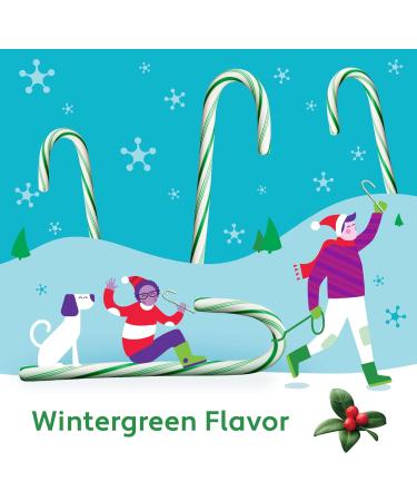 Brach's Bob's Wintergreen Candy Canes 150g - US Christmas Candy - Buy Online on GoSupps.com