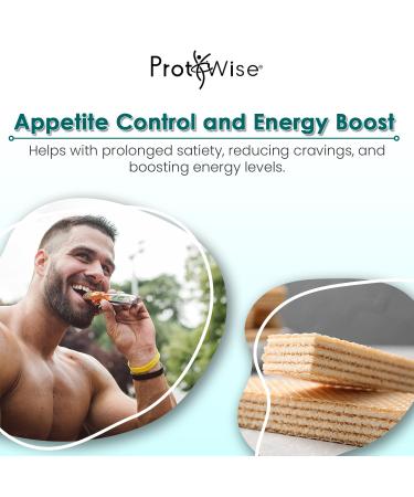 ProtiWise High Protein Wafers | Vanilla | 15g Protein Per Serving Low Carb Low Sugar High Fiber Snack | Gluten-Free Keto-Friendly Diet for Hunger Control & Weight Loss | 5/Box - Buy Online on GoSupps.com