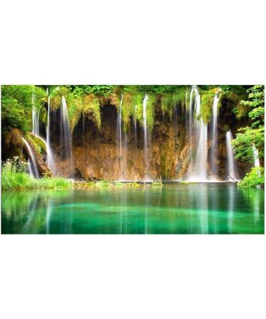 Hidom Aquarium Background Poster Double Sided - Height 19" / 50cm - Length 6 FT / 183cm - Two Scenic Pictures displaying Aquatic Backdrops - DS 500-9081/9083 - Buy Online on GoSupps.com