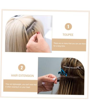 Beatifufu 10 Sheets Hair Extension Double Sided Tape Human Hair No- Residue Tape Hair Extension Tape Double- Sided Replacement Tape Lace Front Wig Tape Non-woven Fabric Water Proof Appendix - Buy Online on GoSupps.com