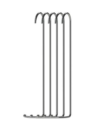 Browin three -time smoking hooks for fish screwable 311301 |Durable stainless steel hooks for perfect smoking resultsAccessories for professional and hobby checks |5 pieces