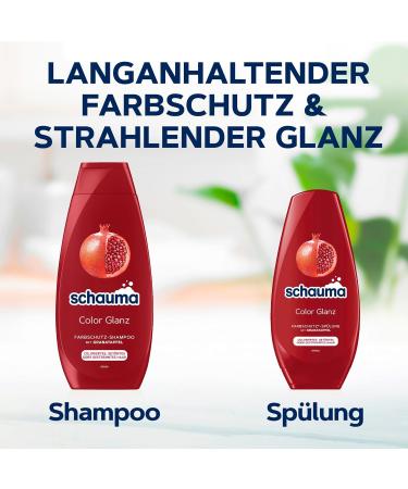 Schauma Schwarzkopf - Lot de 2 apr s-shampoings pour une brillance longue dur e sur cheveux color s teint s ou m ch s - 2 x 250 ml - Buy Online on GoSupps.com