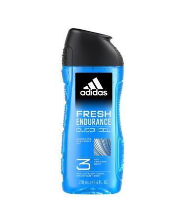 adidas adidas Fresh Endurance 3-in-1 Shower Gel - Stimulating Fragrance and Long-Lasting Freshness - 250ml