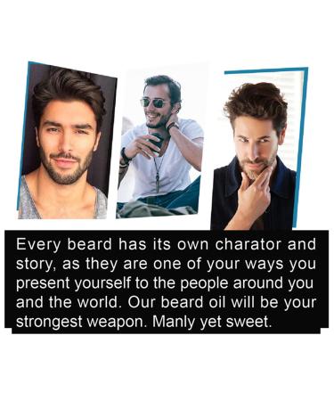 Buy Beard Growth Oil - Daily Support Formula for Moisturizing & Repairing Damaged Hair - 30ml - Buy Online on GoSupps.com