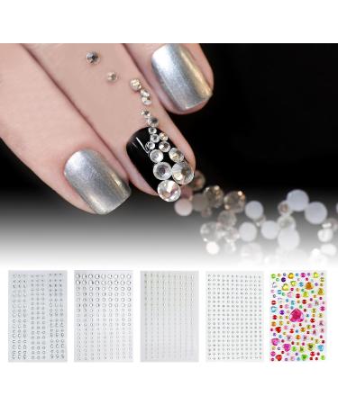 SWYSGS 5 Sheets Rhinestone Stickers Acrylic Crystal Gems Stickers for Clothes Face Eyes Children Jewellery Crafts Stickers Gems Ladies Mom Girls Kids - Buy Online on GoSupps.com