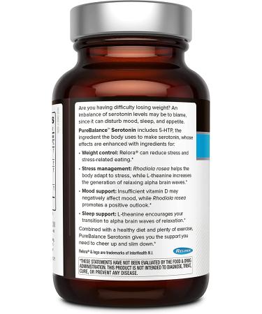 PureBalance Serotonin 90 Capsules | Quality of Life Labs - Mood & Wellness Supplement - Buy Online on GoSupps.com