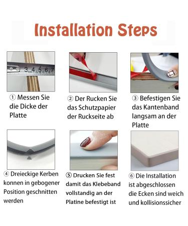 U-Shaped TPE Edge Protection Tape for Baby Safety & Furniture Restoration - 20mm x 3m (White) - Buy Online on GoSupps.com